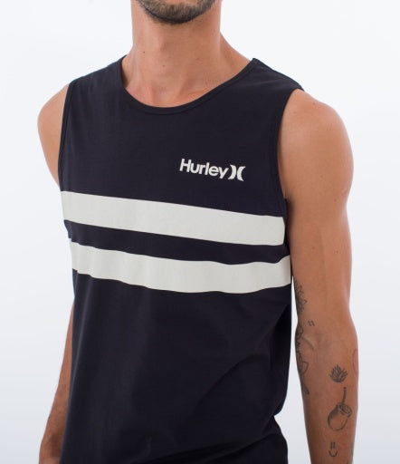 Maiou HURLEY - OCEANCARE STRIPES TANK