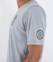 Tricou HURLEY - M SIDER BP SS TEE - Reversible - Worker Blue