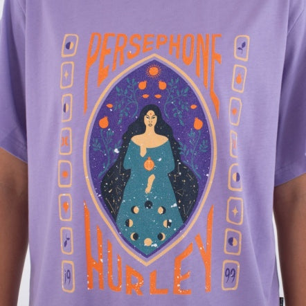 Tricou HURLEY - TEE PERSEPHONE CREEK LAVENDER ILLUSION