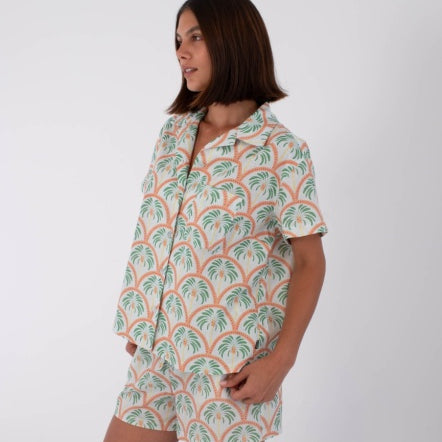 Camasa HURLEY - BEACH RELAX WOVEN BEACH CLAY