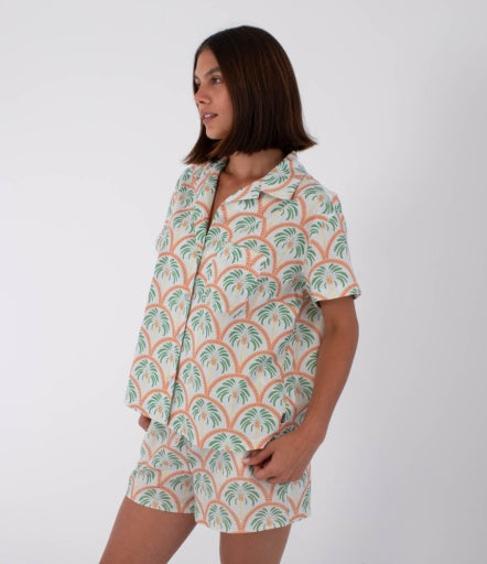 Camasa HURLEY - BEACH RELAX WOVEN BEACH CLAY