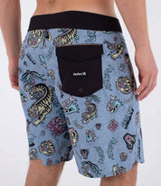 Boardshorts HURLEY - M PHANTOM ART 18' WORKER BLUE