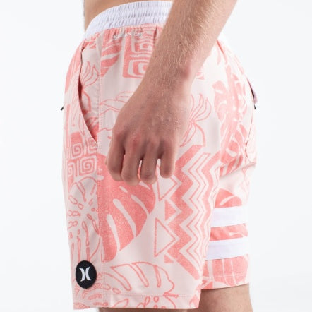 Boardshort Hurley Phntm Eco Block Party Volley 17 inch Candy Pink - vedere 5