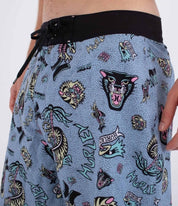 Boardshorts HURLEY - M PHANTOM ART 18' WORKER BLUE