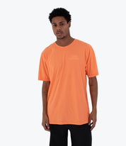 Tricou HURLEY - M SIDER BP SS TEE - Reversible - Orange Cream