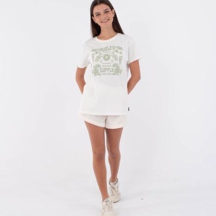 Tricou Hurley Organic Seaside Tee - vedere 5