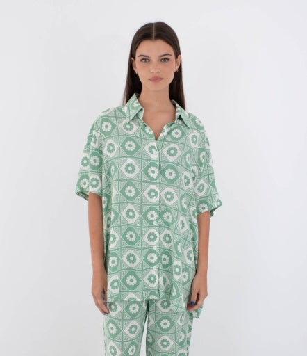 Tricou HURLEY - MIKONOS SS SHIRT