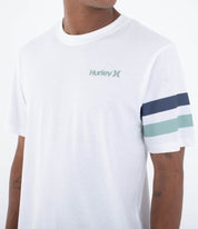Tricou HURLEY - M OCEANCARE BLOCK PARTY TEE SS