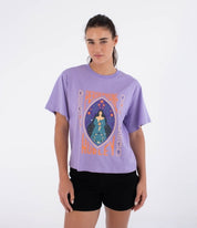 Tricou HURLEY - TEE PERSEPHONE CREEK LAVENDER ILLUSION