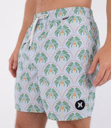 Boardshorts HURLEY - M VOLLEY ICON PRINTING PRESS PALM AUBURN