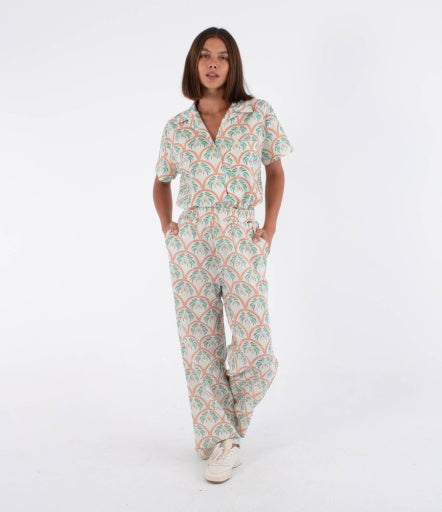 Pantaloni HURLEY - BEACH RELAX PANT LONG BEACH CLAY