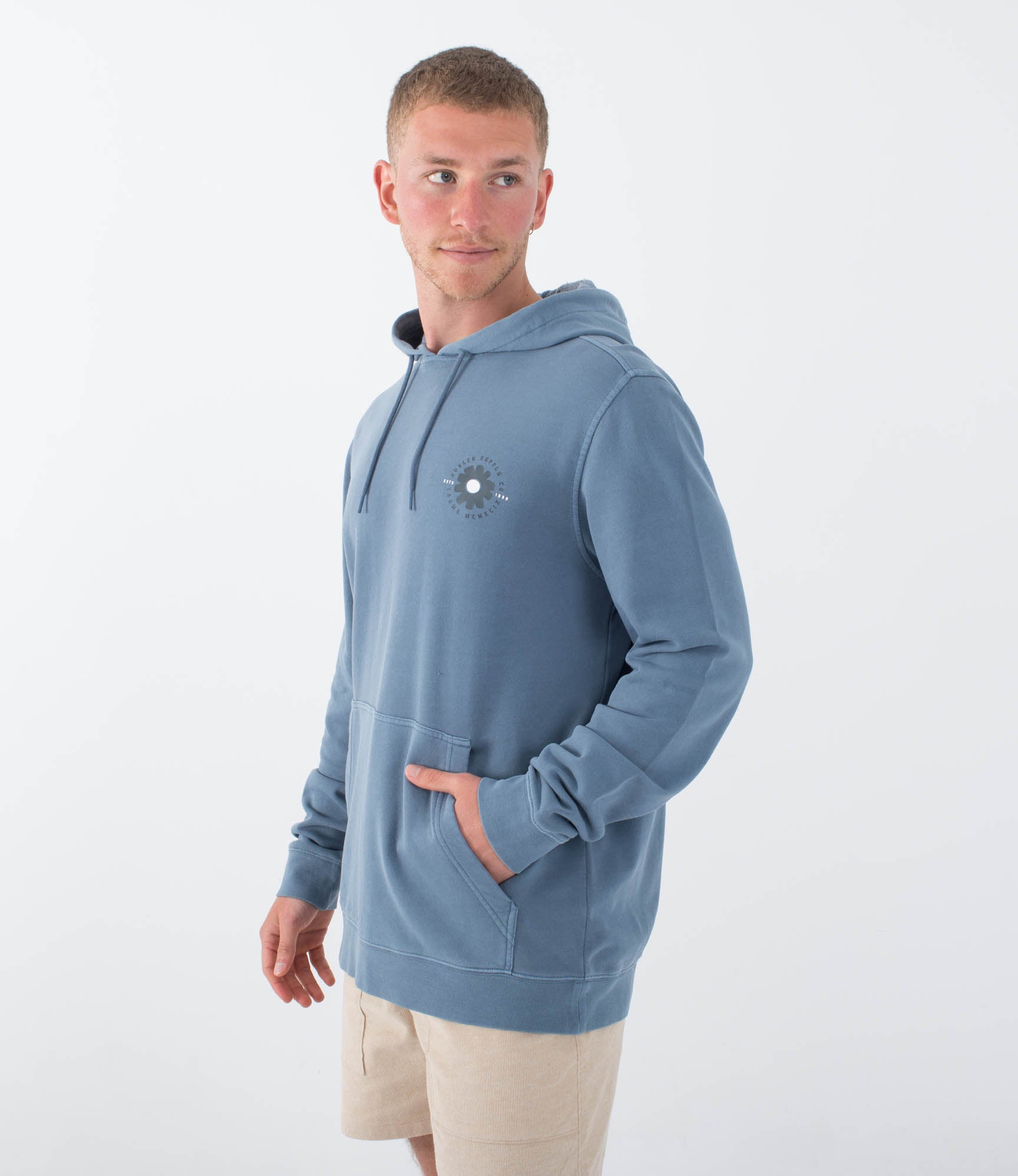 Hanorac HURLEY - LIGHTWEIGHT TERRY FLEECE PO
