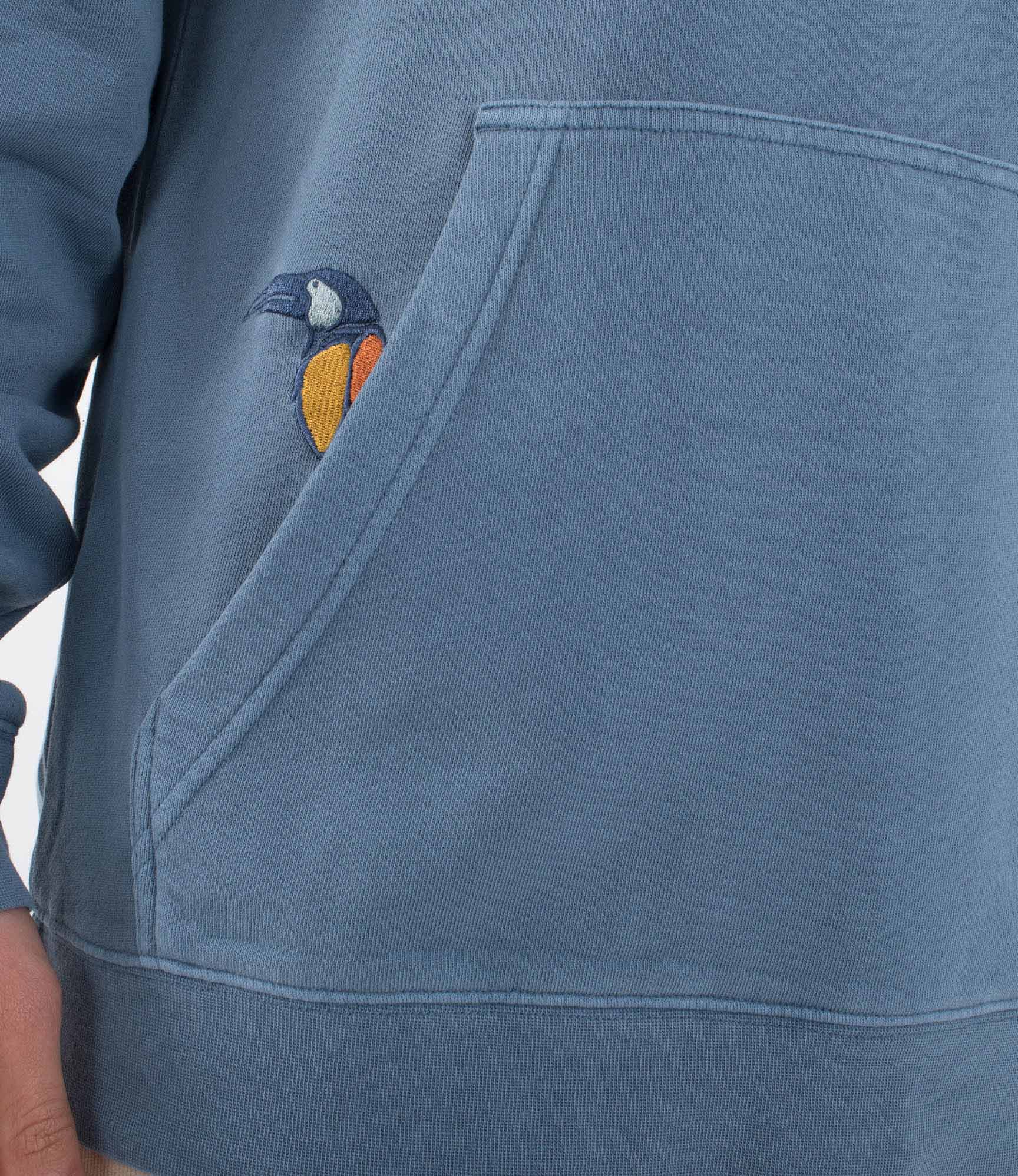 Hanorac HURLEY - LIGHTWEIGHT TERRY FLEECE PO