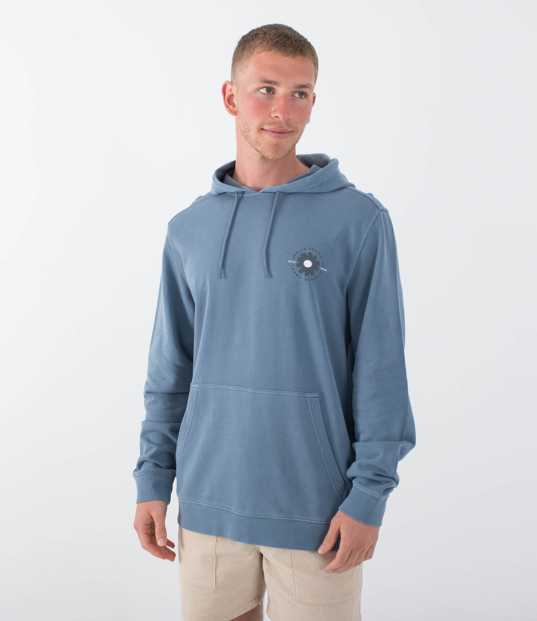 Hanorac HURLEY - LIGHTWEIGHT TERRY FLEECE PO